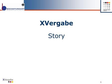 XVergabe Story 1.