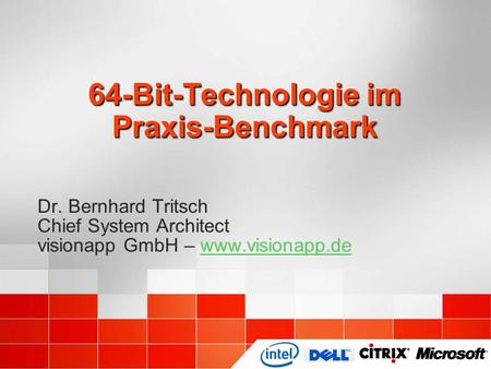 64-Bit-Technologie im Praxis-Benchmark