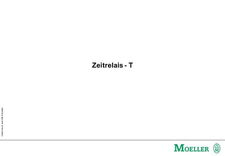 Zeitrelais - T.