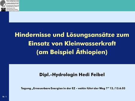 Dipl.-Hydrologin Hedi Feibel