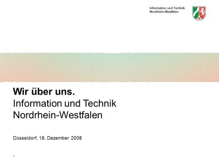 Information und Technik Nordrhein-Westfalen