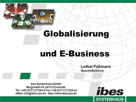 Globalisierung und E-Business