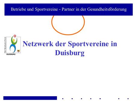 Netzwerk der Sportvereine in Duisburg