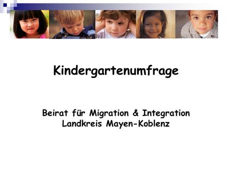 Beirat für Migration & Integration Landkreis Mayen-Koblenz