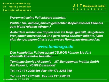 J I T Management Institut Düsseldorf