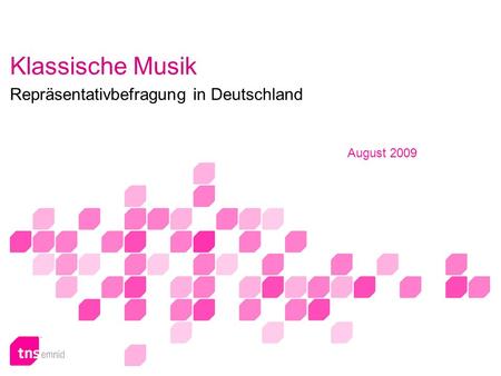 Klassische Musik Repräsentativbefragung in Deutschland