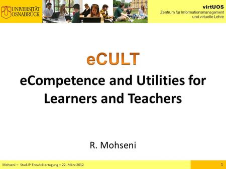 eCompetence and Utilities for Learners and Teachers