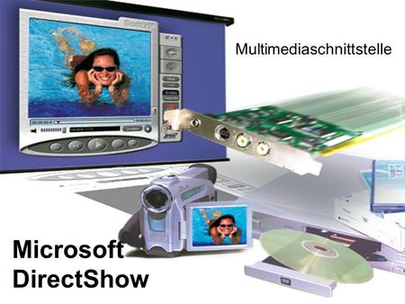 Microsoft DirectShow Multimediaschnittstelle Video DVD MP3 Song