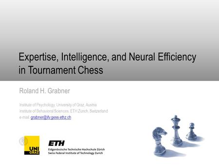 Expertise, Intelligence, and Neural Efficiency in Tournament Chess