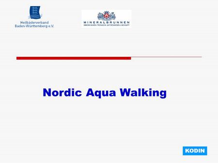 Nordic Aqua Walking KODIN.