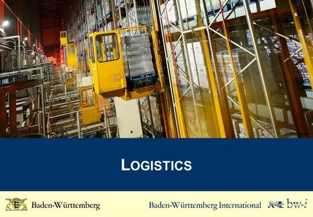 L OGISTICS © Wincanton. Key Figures for the Logistics Industry Turnover Employees Turnover per employee (K EUR) Companies* WZ-Code 2008: 49.2, 49.4, 49.5,