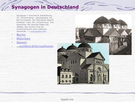 Synagogen in Deutschland