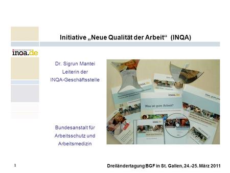 Initiative „Neue Qualität der Arbeit“ (INQA)