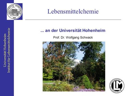 ... an der Universität Hohenheim