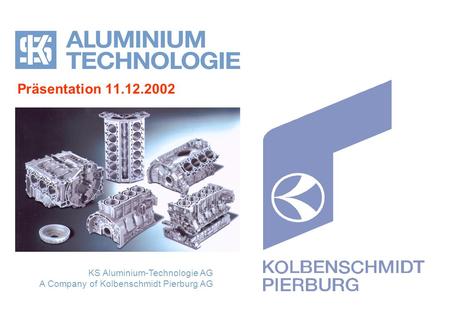 Präsentation KS Aluminium-Technologie AG