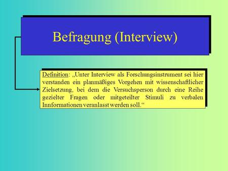Befragung (Interview)