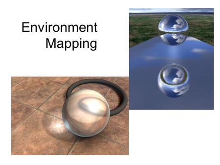 Environment Mapping.