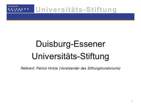 Universitäts-Stiftung