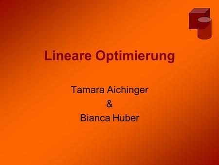 Tamara Aichinger & Bianca Huber