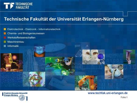 Technische Fakultät der Universität Erlangen-Nürnberg
