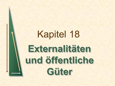 Externalitäten und öffentliche Güter