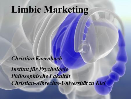 Limbic Marketing Christian Kaernbach