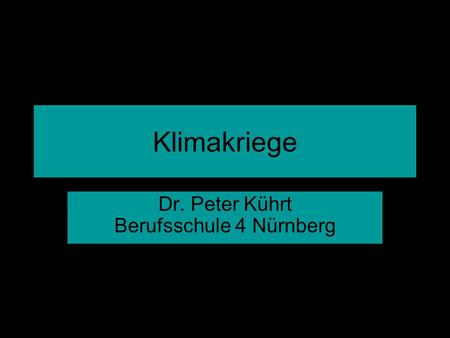 Dr. Peter Kührt Berufsschule 4 Nürnberg