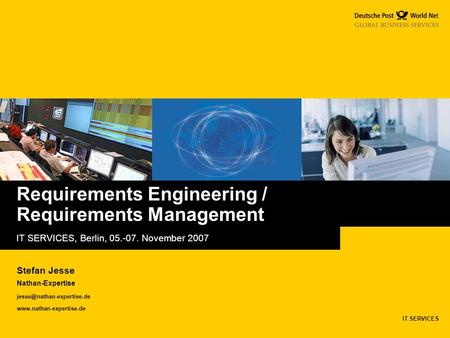 Requirements Engineering / Requirements Management