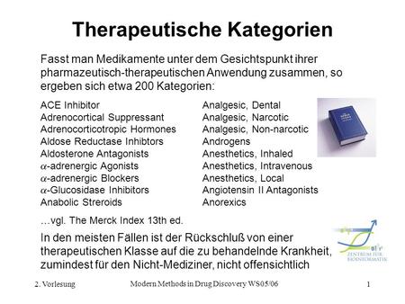 Therapeutische Kategorien