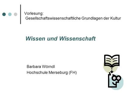 Barbara Wörndl Hochschule Merseburg (FH)