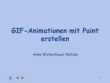GIF-Animationen mit Paint erstellen