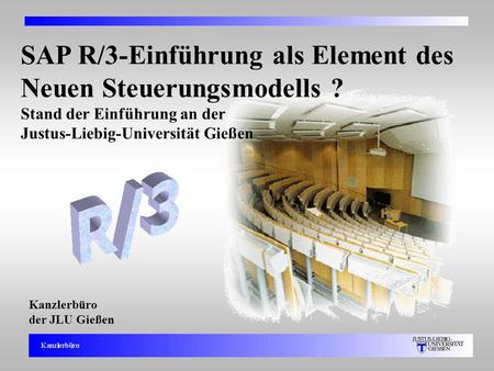 SAP R/3-Einführung als Element des Neuen Steuerungsmodells ?