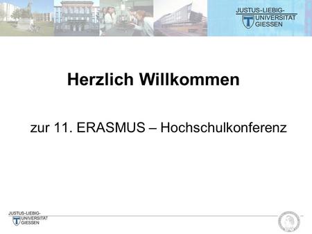 zur 11. ERASMUS – Hochschulkonferenz