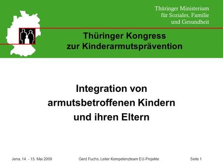 Thüringer Kongress zur Kinderarmutsprävention