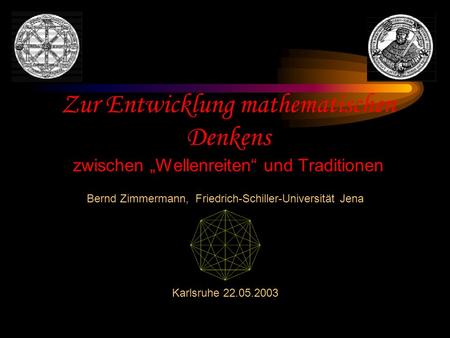 Bernd Zimmermann, Friedrich-Schiller-Universität Jena