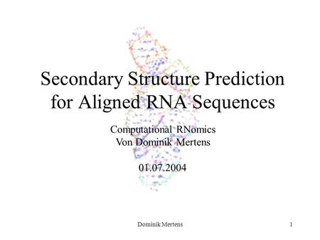 Secondary Structure Prediction for Aligned RNA Sequences