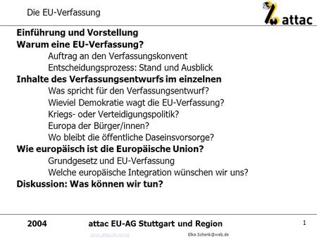 attac EU-AG Stuttgart und Region