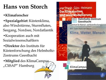 Hans von Storch Klimaforscher