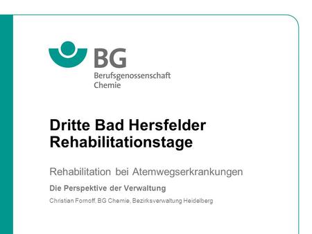 Dritte Bad Hersfelder Rehabilitationstage