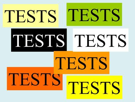 TESTS. Worum es geht Man möchte testen, ob eine bestimmte Annahme (Hypothese) über Parameter der Realität entspricht oder nicht. Beobachtung (Stichprobe)