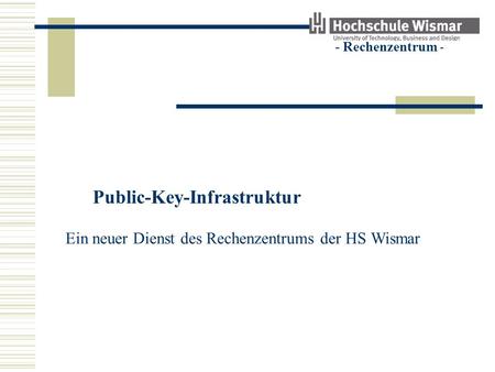 Public-Key-Infrastruktur