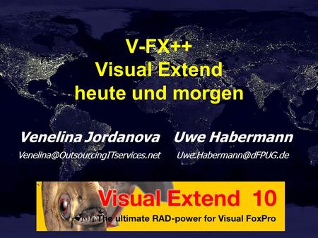 V-FX++ Visual Extend heute und morgen