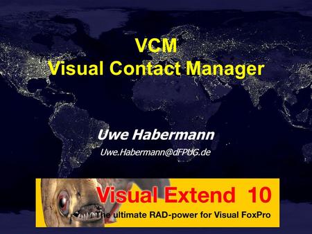 Uwe Habermann VCM Visual Contact Manager.