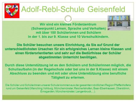 Adolf-Rebl-Schule Geisenfeld