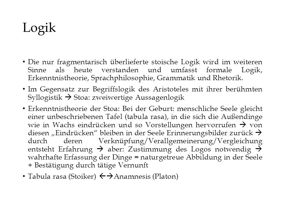Die gleitende logik der seele dissertation