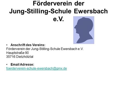 Förderverein der Jung-Stilling-Schule Ewersbach e.V.