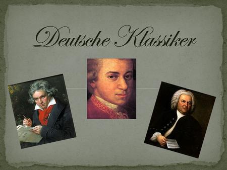 Deutsche Klassiker.