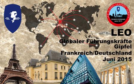 LEO Globaler Führungskräfte Gipfel Frankreich/Deutschland Juni 2015.