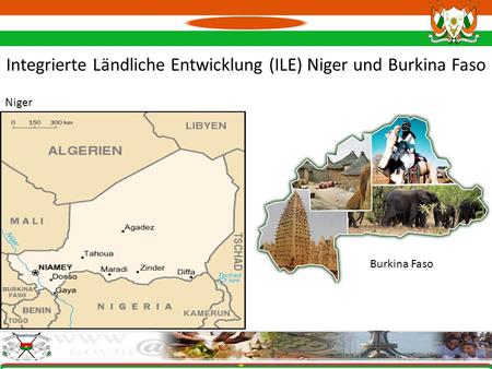 Integrierte Ländliche Entwicklung (ILE) Niger und Burkina Faso