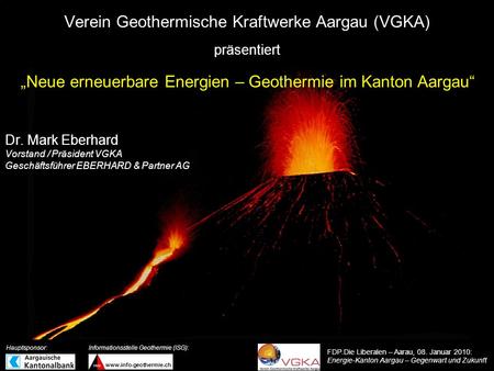 Verein Geothermische Kraftwerke Aargau (VGKA)